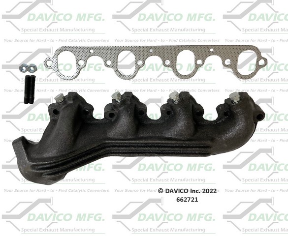 Davico Mfg Exhaust Manifold P/N:662721