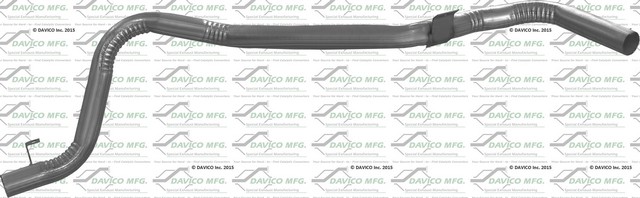 Davico Mfg Exhaust Tail Pipe P/N:575246