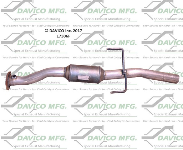 Davico Mfg Catalytic Converter-Direct Fit P/N:17306F