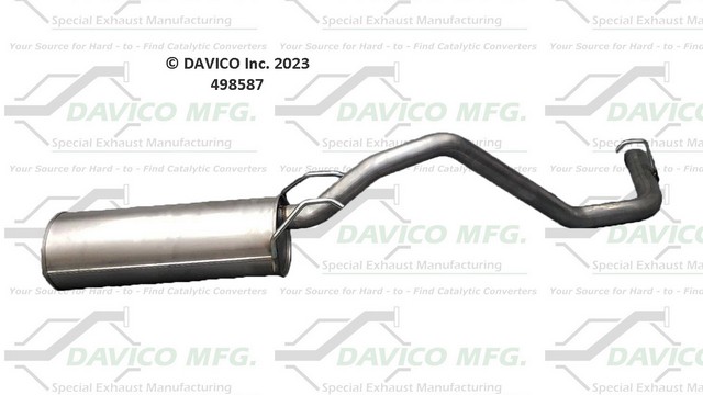 Davico Mfg Exhaust Muffler P/N:498587