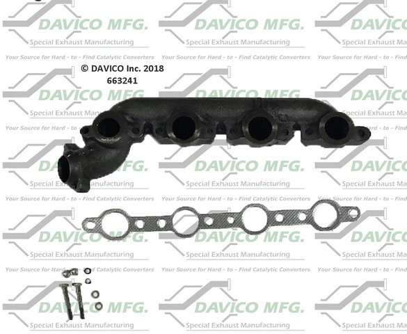 Davico Mfg Exhaust Manifold P/N:663241