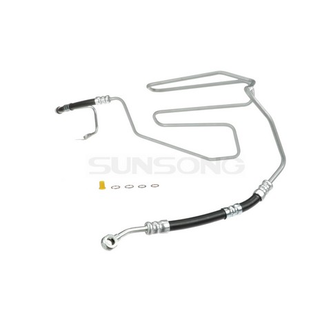 Sunsong Power Steering Pressure Line Hose Assembly P/N:3404989