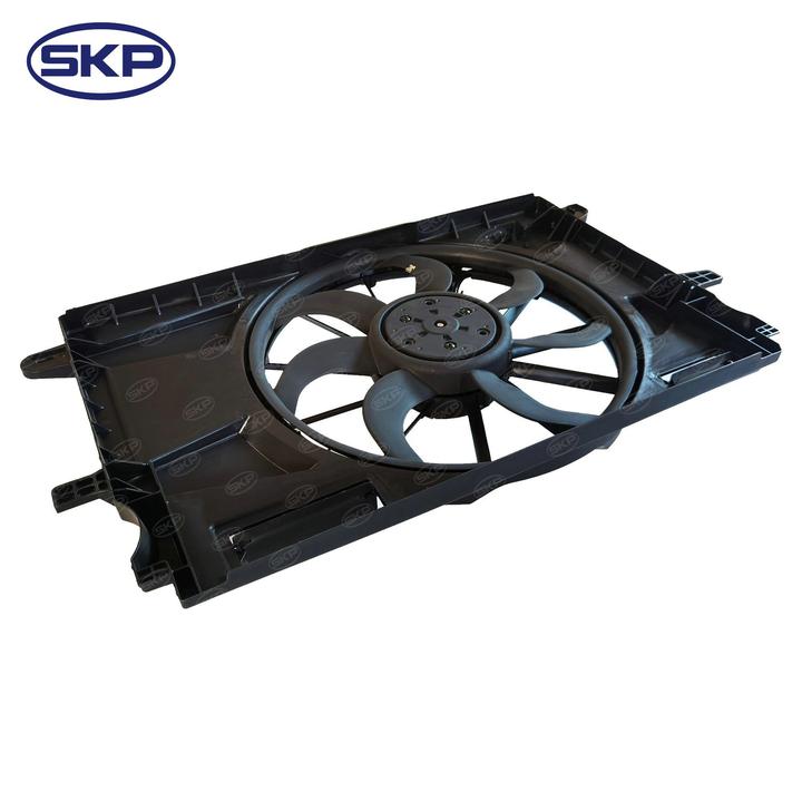 SKP Dual Radiator and Condenser Fan Assembly P/N:SK621321