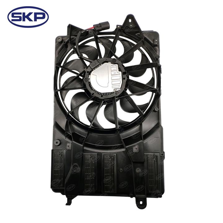 SKP Dual Radiator and Condenser Fan Assembly P/N:SK624090