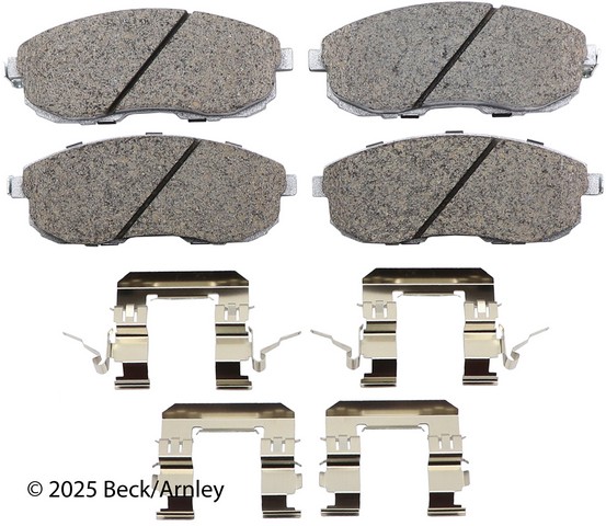 Beck/Arnley Disc Brake Pad Set P/N:085-6640
