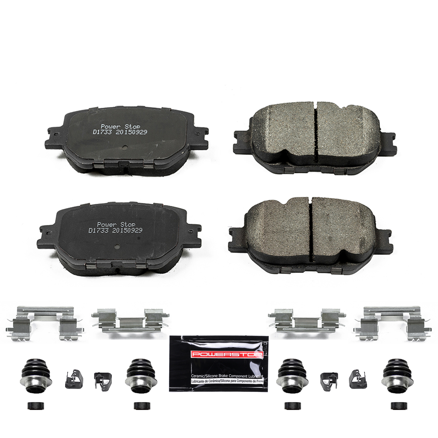 PowerStop Disc Brake Pad Set P/N:Z23-1733