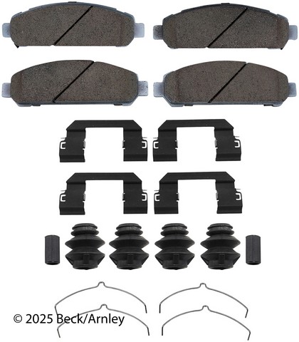 Beck/Arnley Disc Brake Pad Set P/N:085-6888