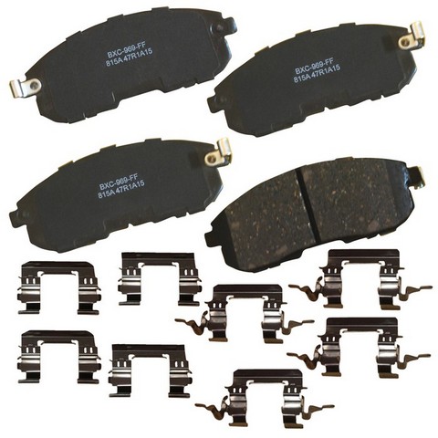 BENDIX PREMIUM Disc Brake Pad Set P/N:SBC815A