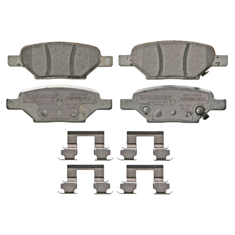 Wagner Brake Disc Brake Pad Set P/N:OEX1033A