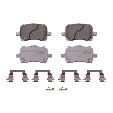 Wagner Brake Disc Brake Pad Set P/N:OEX1160