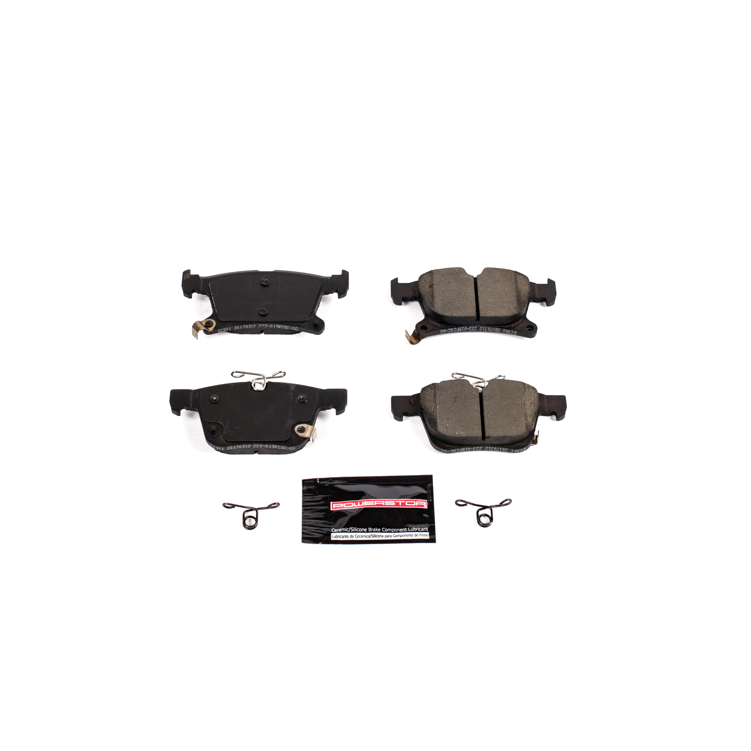 PowerStop Disc Brake Pad Set P/N:Z23-1901