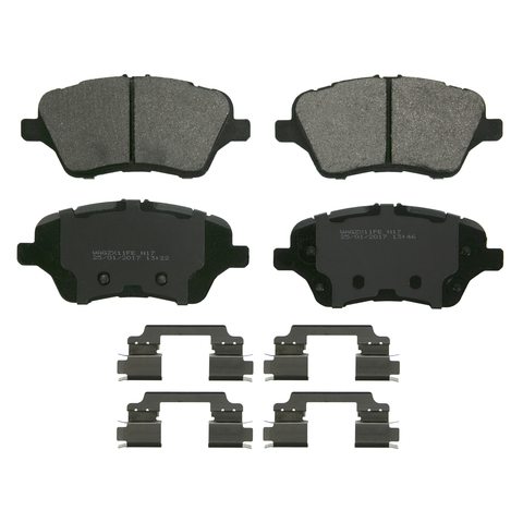Wagner Brake Disc Brake Pad Set P/N:ZX1730