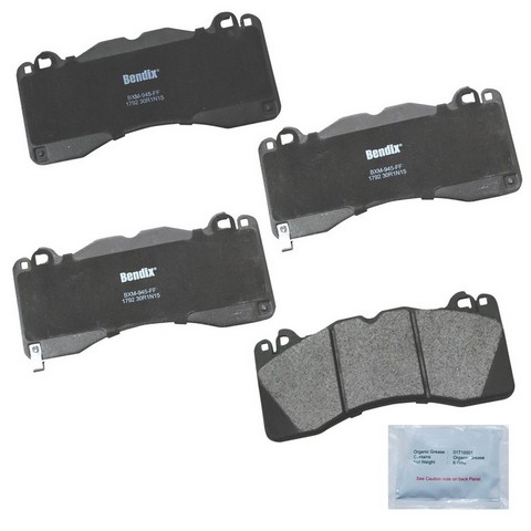 BENDIX PRIORITY 1 Disc Brake Pad Set P/N:CFM1792