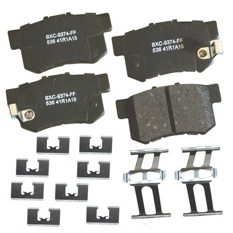 BENDIX PREMIUM Disc Brake Pad Set P/N:SBC536