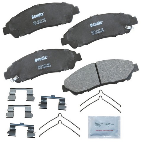 BENDIX PRIORITY 1 Disc Brake Pad Set P/N:CFC1378