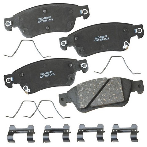 BENDIX PREMIUM Disc Brake Pad Set P/N:SBC1287