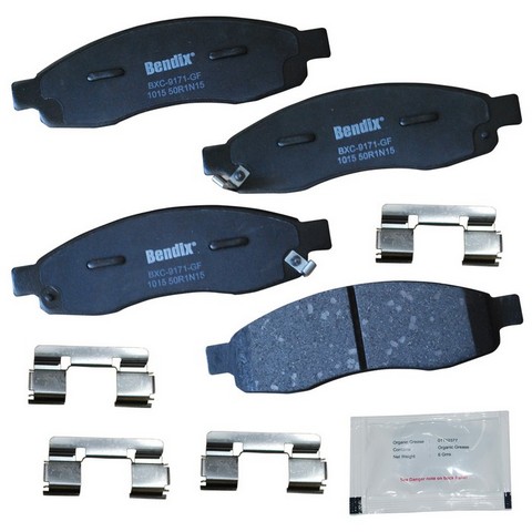BENDIX PRIORITY 1 Disc Brake Pad Set P/N:CFC1015