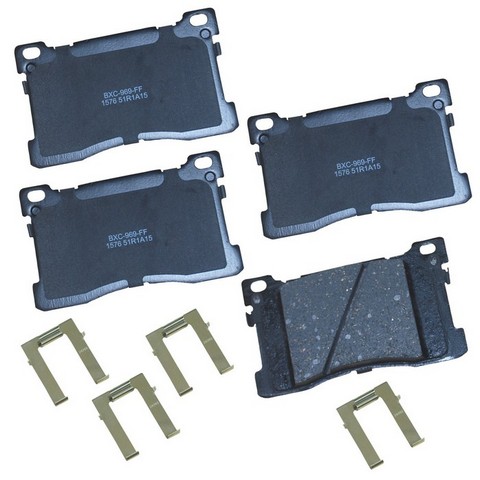 BENDIX PREMIUM Disc Brake Pad Set P/N:SBC1576