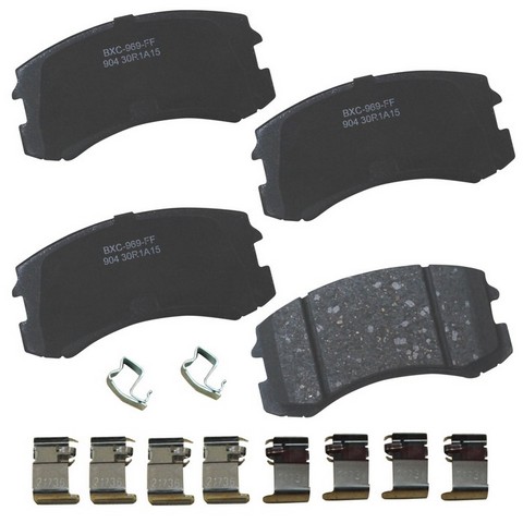 BENDIX PREMIUM Disc Brake Pad Set P/N:SBC904