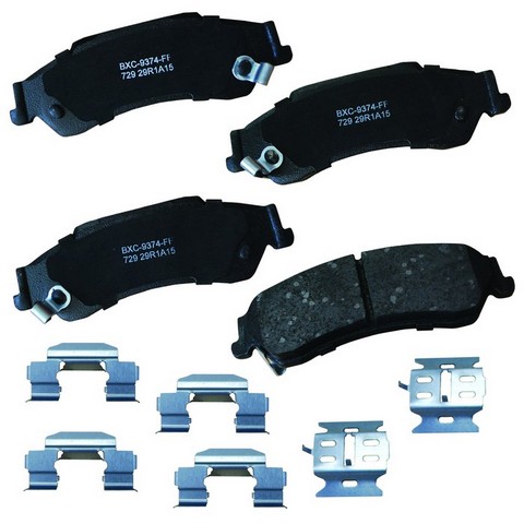 BENDIX PREMIUM Disc Brake Pad Set P/N:SBC729