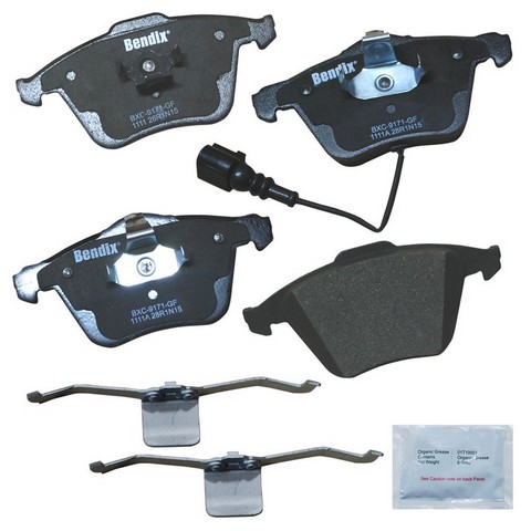 BENDIX PRIORITY 1 Disc Brake Pad Set P/N:CFC1111A