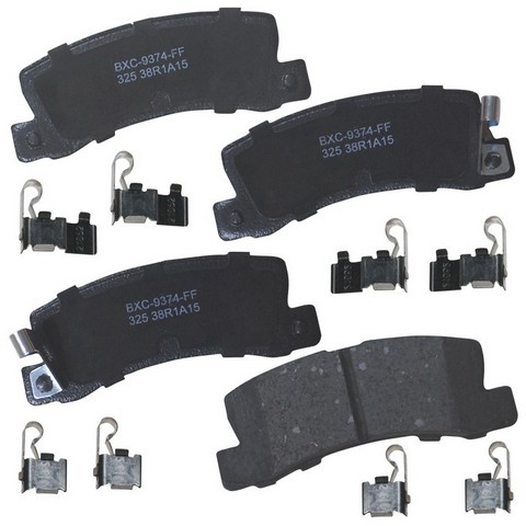 BENDIX PREMIUM Disc Brake Pad Set P/N:SBC325