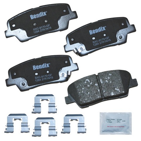 BENDIX PRIORITY 1 Disc Brake Pad Set P/N:CFC1284