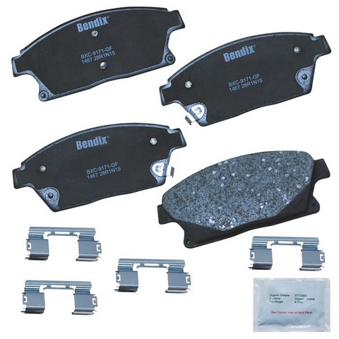 BENDIX PRIORITY 1 Disc Brake Pad Set P/N:CFC1467