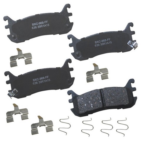 BENDIX PREMIUM Disc Brake Pad Set P/N:SBC636