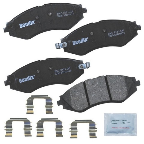 BENDIX PRIORITY 1 Disc Brake Pad Set P/N:CFC1035