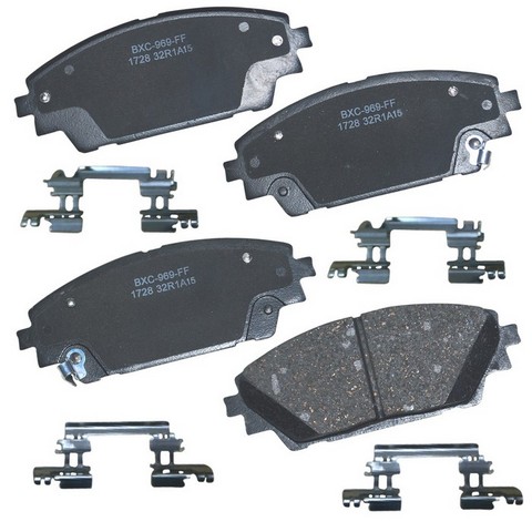BENDIX PREMIUM Disc Brake Pad Set P/N:SBC1728