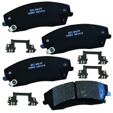 BENDIX PREMIUM Disc Brake Pad Set P/N:SBC1056K2