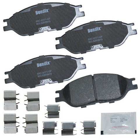 BENDIX PRIORITY 1 Disc Brake Pad Set P/N:CFC803