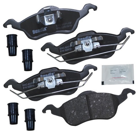 BENDIX PRIORITY 1 Disc Brake Pad Set P/N:CFC816