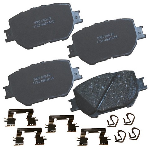 BENDIX PREMIUM Disc Brake Pad Set P/N:SBC1733