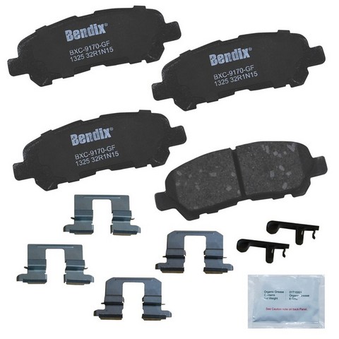 BENDIX PRIORITY 1 Disc Brake Pad Set P/N:CFC1325