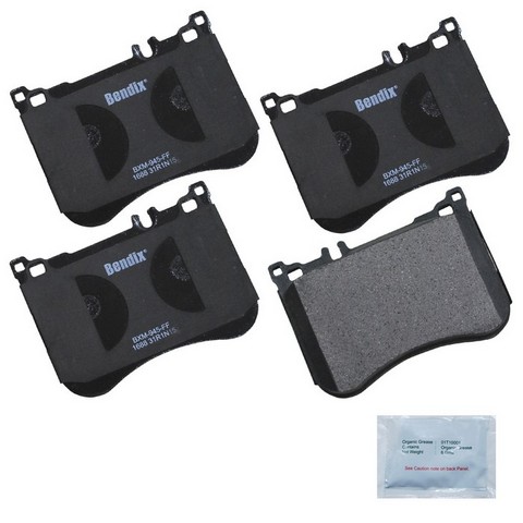 BENDIX PRIORITY 1 Disc Brake Pad Set P/N:CFM1688