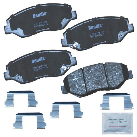 BENDIX PRIORITY 1 Disc Brake Pad Set P/N:CFC943