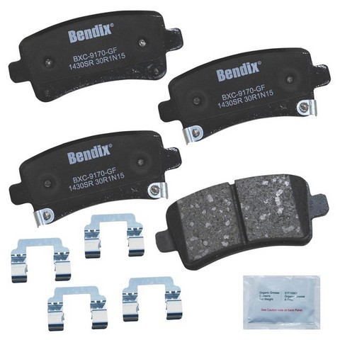 BENDIX PRIORITY 1 Disc Brake Pad Set P/N:CFC1430SR