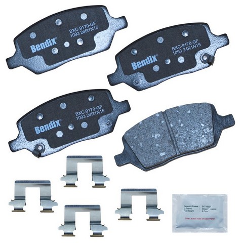 BENDIX PRIORITY 1 Disc Brake Pad Set P/N:CFC1093
