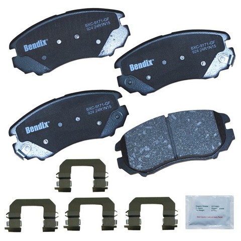 BENDIX PRIORITY 1 Disc Brake Pad Set P/N:CFC924