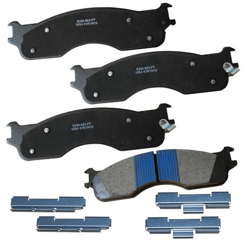 BENDIX PREMIUM Disc Brake Pad Set P/N:SBM1054