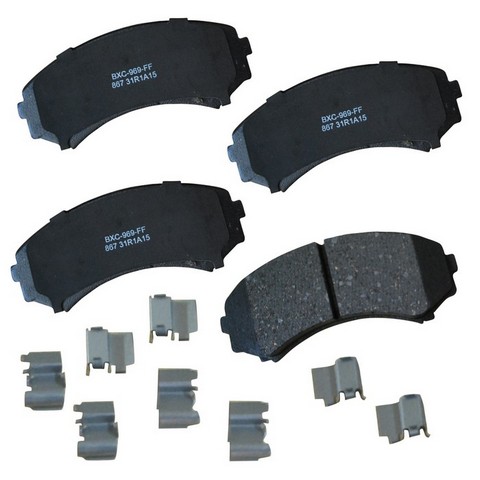 BENDIX PREMIUM Disc Brake Pad Set P/N:SBC867