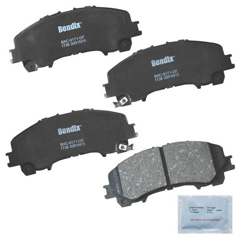 BENDIX PRIORITY 1 Disc Brake Pad Set P/N:CFC1736