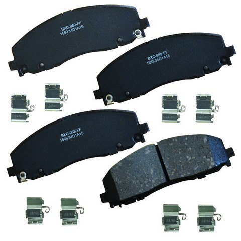 BENDIX PREMIUM Disc Brake Pad Set P/N:SBC1589