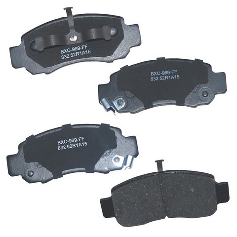 BENDIX PREMIUM Disc Brake Pad Set P/N:SBC832