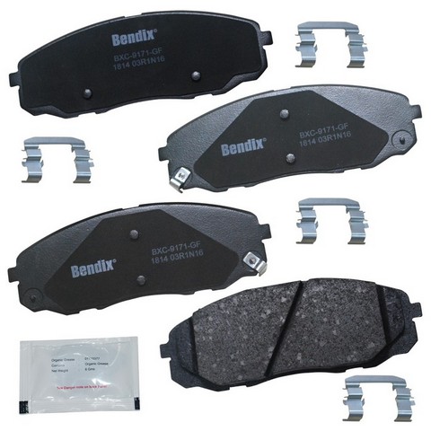 BENDIX PRIORITY 1 Disc Brake Pad Set P/N:CFC1814