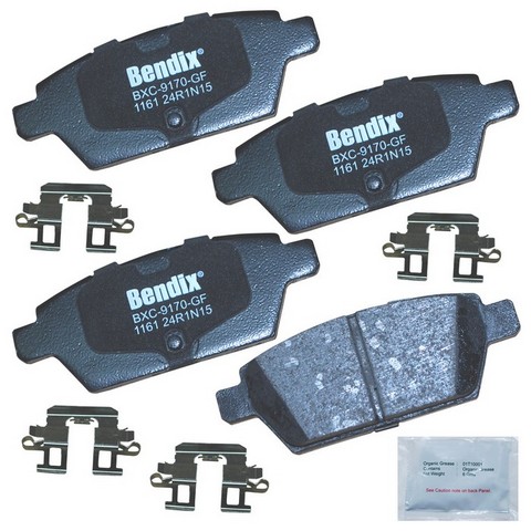 BENDIX PRIORITY 1 Disc Brake Pad Set P/N:CFC1161