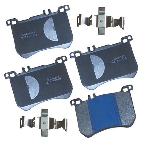 BENDIX PREMIUM Disc Brake Pad Set P/N:SBM1670