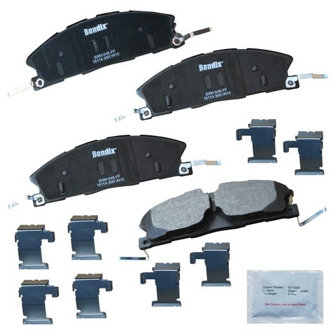 BENDIX PRIORITY 1 Disc Brake Pad Set P/N:CFM1611A